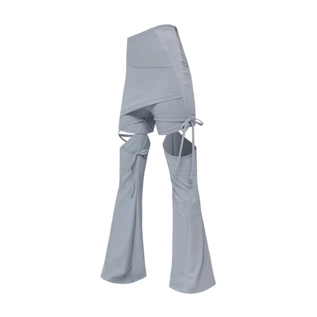 오호스 스트랩 스커트 쇼츠 코이세이오 미스치프 혜인서 빈티지 고프코어