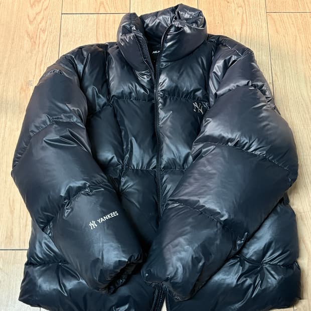 MLB 뉴욕 양키스 커브 패딩 블랙 L