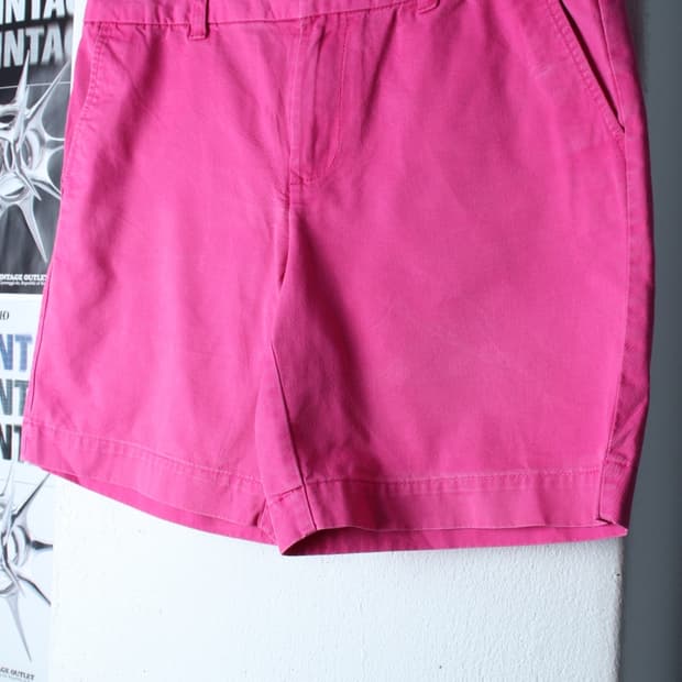 (L-XL) 타미힐피거 반바지 팬츠 작은사용감 핑크 면 숏-P9718
