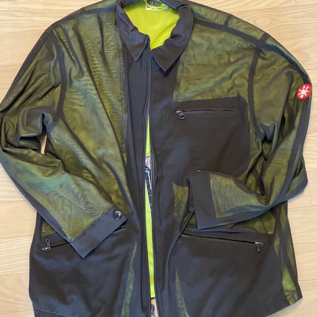 (100-105)카브엠트 lined powernet zip jacket