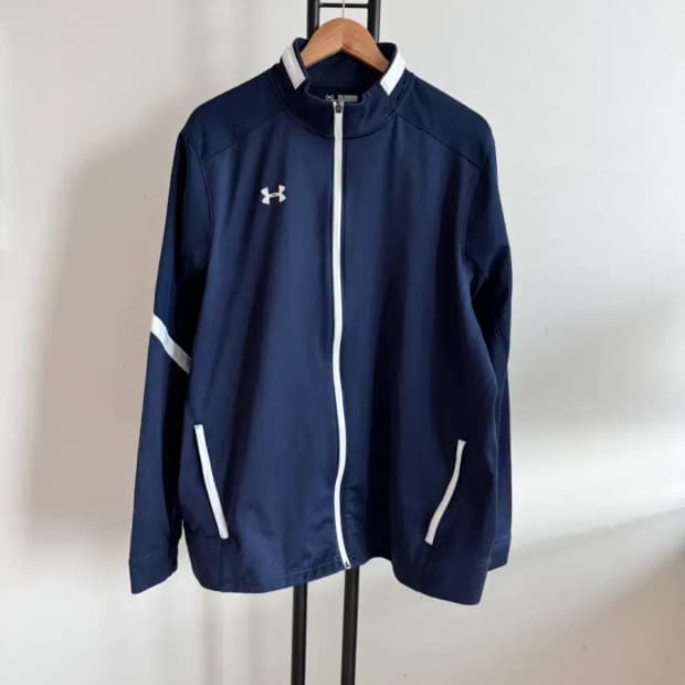 언더아머 남성 트랙 자켓 2XL 네이비