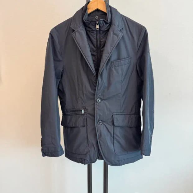 헨리코튼 남성 폴리 자켓 95사이즈 네이비색상