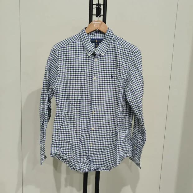 폴로 랄프로렌 XL(18-20) 체크셔츠 최상급