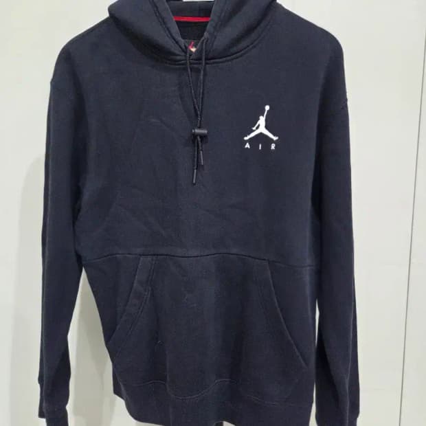 나이키조던 블랙 기모 후드 95