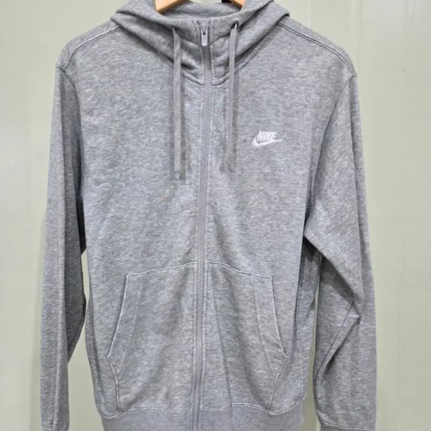 나이키 회색 집업 M사이즈