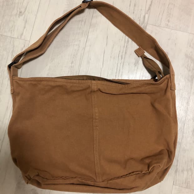 빈티지 워싱 메신저백