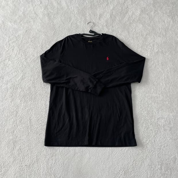 XL 폴로 롱슬리브 블랙 긴팔