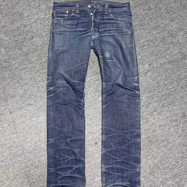 더블알엘 RRL 데님 팬츠 진청 30X32