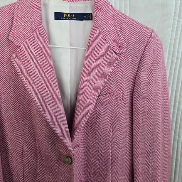 폴로 랄프로렌 헤링본 자켓 