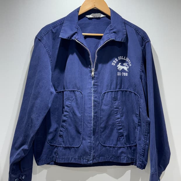 70s 벨바쉰 USS 홀리스터 유틸리티 자켓