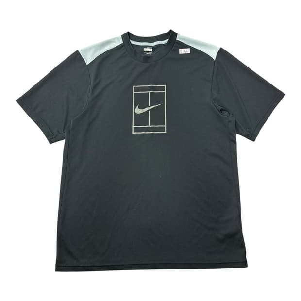 ✨ (바배) 나이키 테니스코트 블랙 기능성 반팔티 