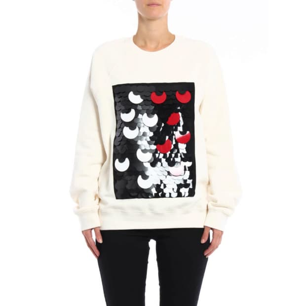 MSGM 스팽글 기모 스웨트셔츠