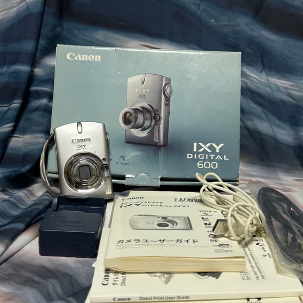 작례⭕️) 캐논 ixy 600= ixus 700 카메라🩷/풀박스✨