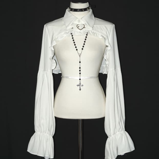 (pink savior) gothic lace bolero 