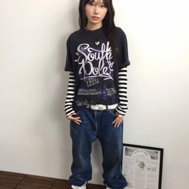 00s Southpole Graffiti Logo Tee