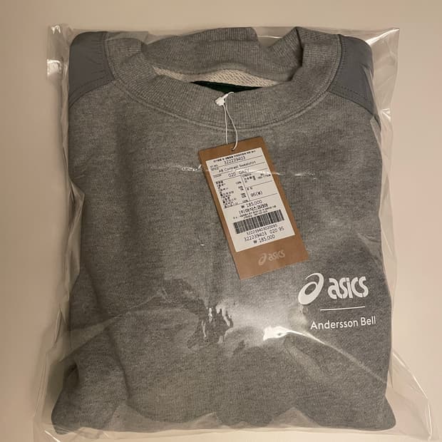 아식스 앤더슨벨 맨투맨 M