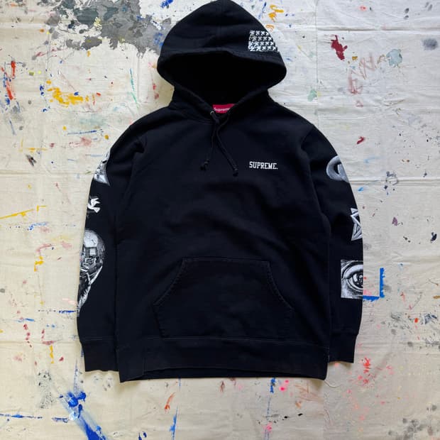 Ss17 슈프림 MC 에셔 후드티
