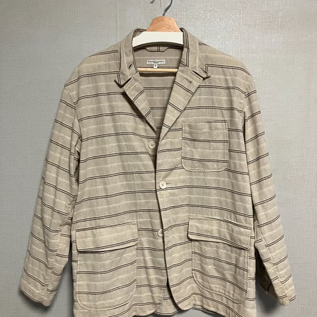 로이터 자켓 22ss Jacquard 엔지니어드가먼츠