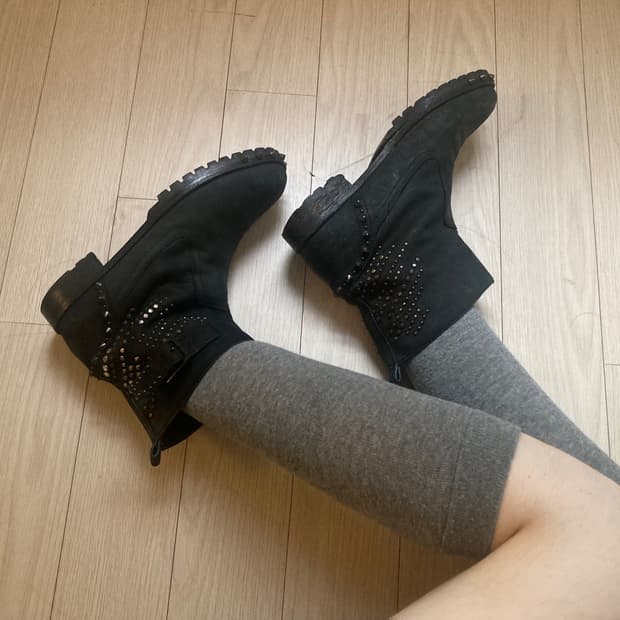 Studded Vintage Boots