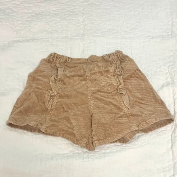 프릴 골덴 반바지 러블리 라떼갸루 갸루 히메갸루 빈티지