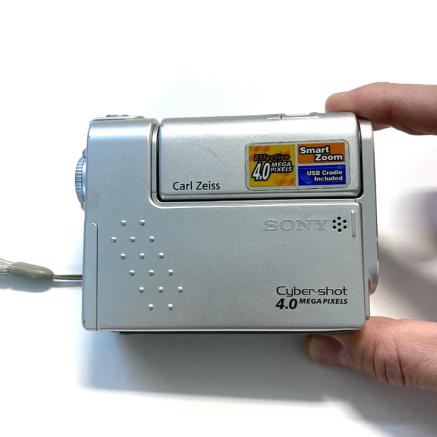 소니 사이버샷 DSC-F77 디지털 카메라