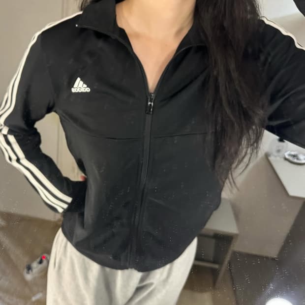 아디다스 삼선 트랙탑 져지 🤍🖤