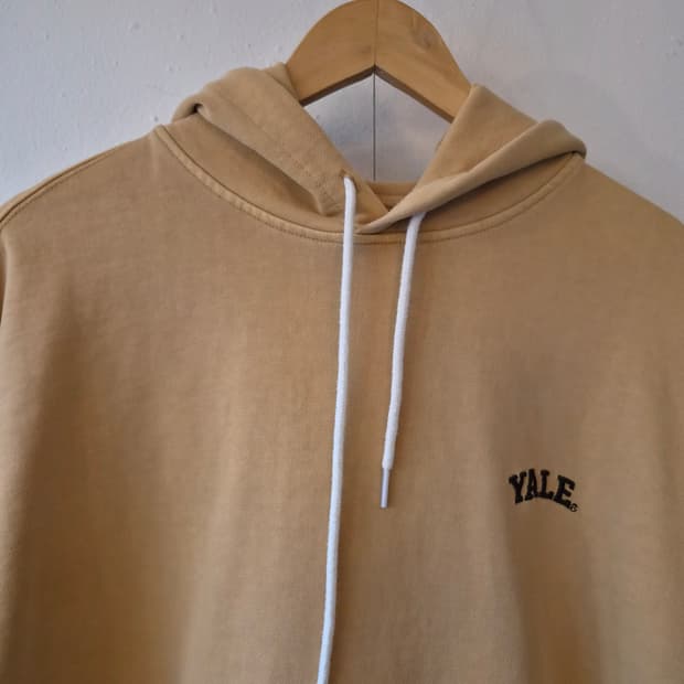 Yale 예일대학 남성 피그먼트후드티셔츠 1사이즈