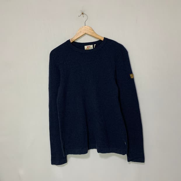 피엘라벤 네이비 니트 스웨터 M - L 빈티지
