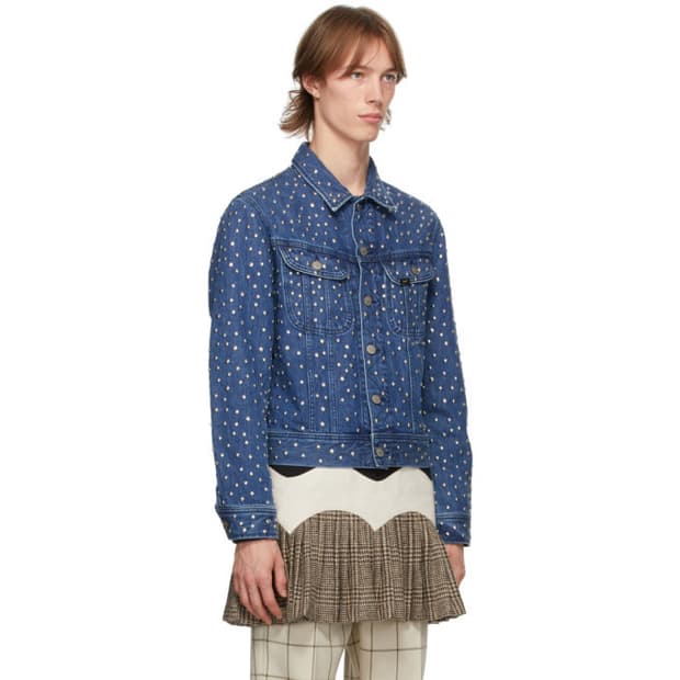 Lee X Stefan Cooke 데님자켓