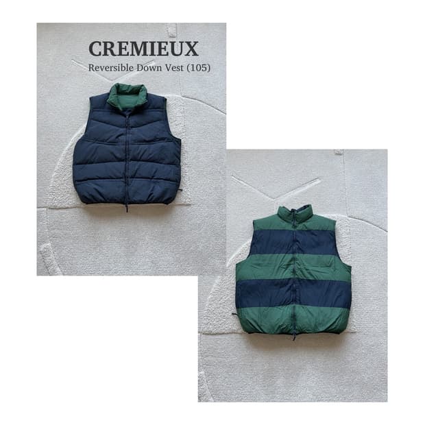 크레뮤 리버서블 다운 베스트 (105)
