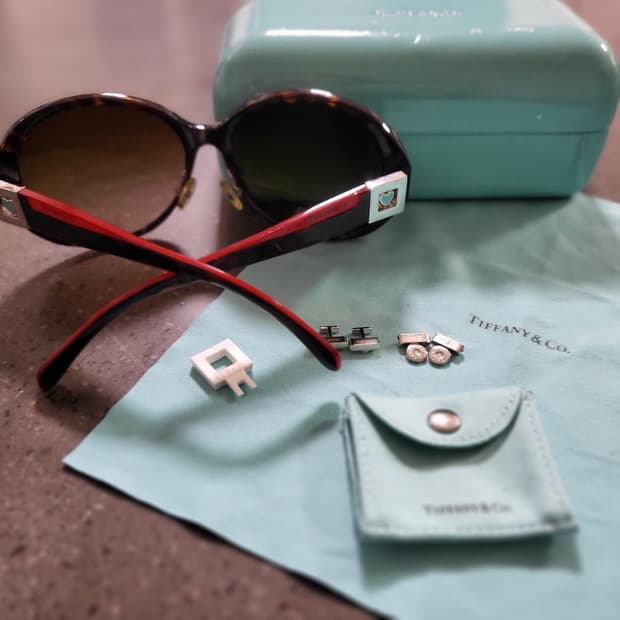 (정품)티파니 선글라스 스페셜 에디션 풀세트+다리 교체용 실버2종 세트