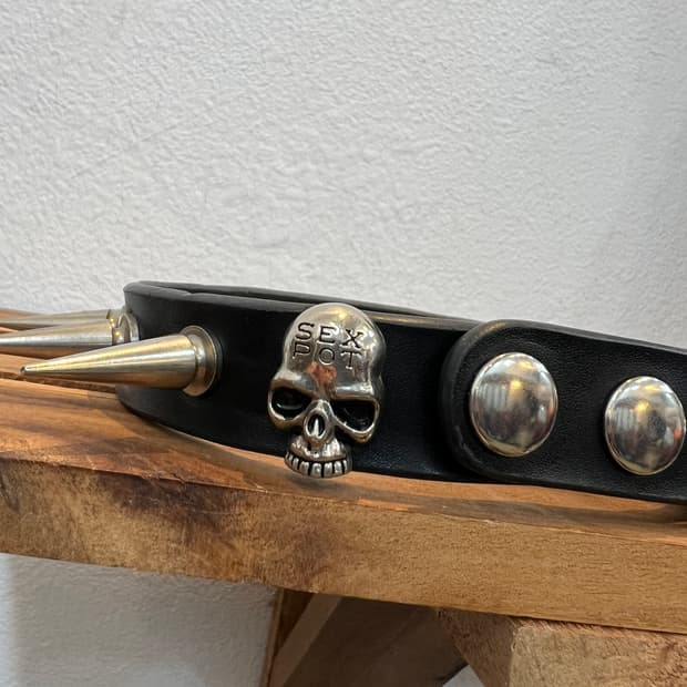 SEX POT ReVeNGe 해골 스터드 초커
