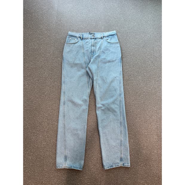 25SS 뮈글러 패널 데님 팬츠 30/31