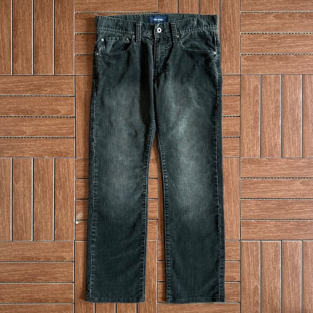 Back Number cotton corduroy pants