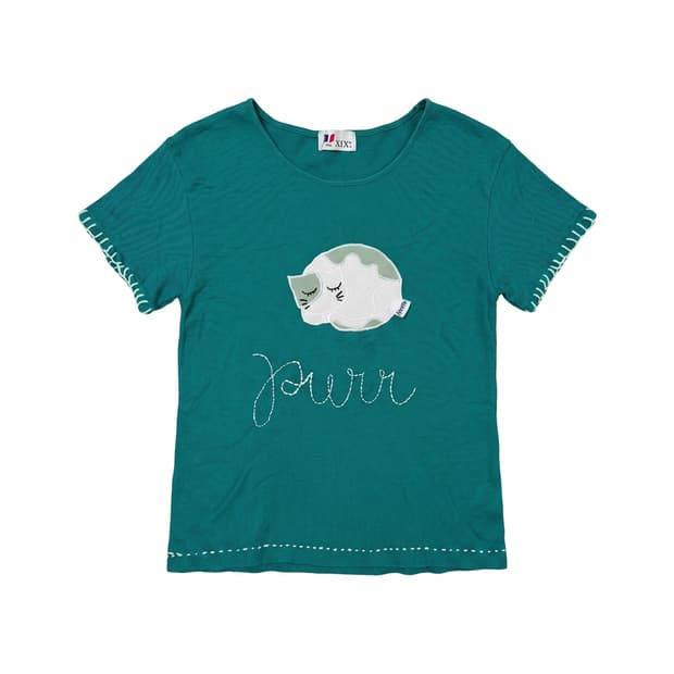 [Handmade] Short Sleeve Teal 33