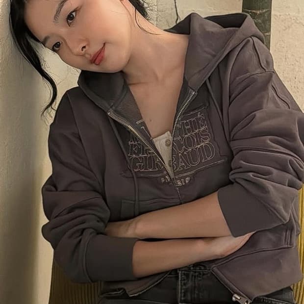 마리떼프랑소와저버 후드집업 슬기착용