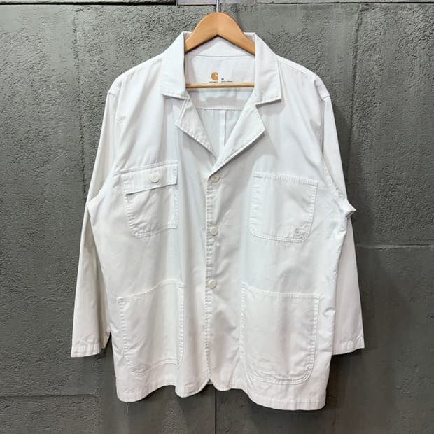 (XL) 칼하트 WIP 화이트 초어 자켓