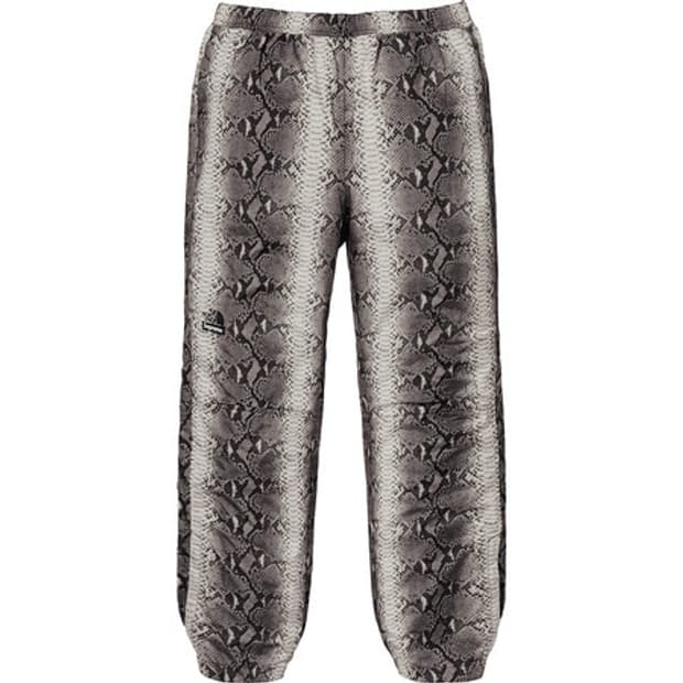 슈프림 노스페이스 스네이크 테이프 심 팬츠