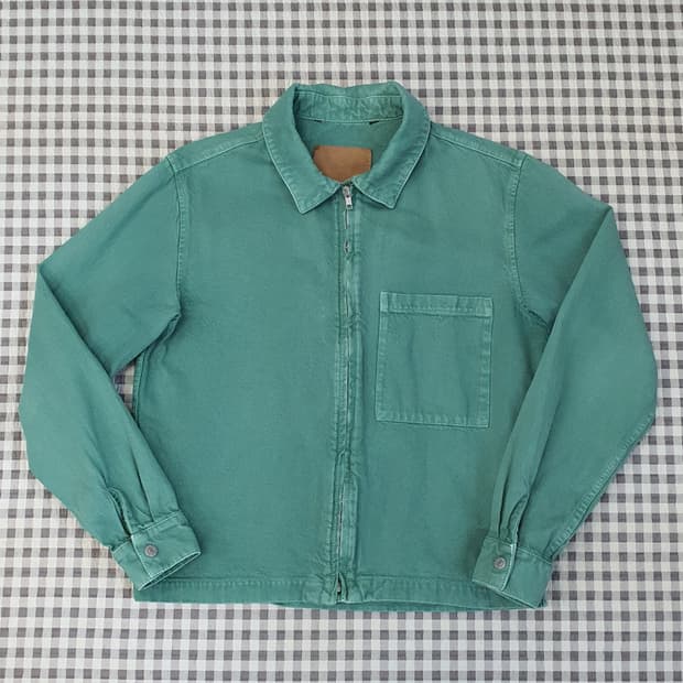 자라 크롭 간절기 집업자켓 남자95