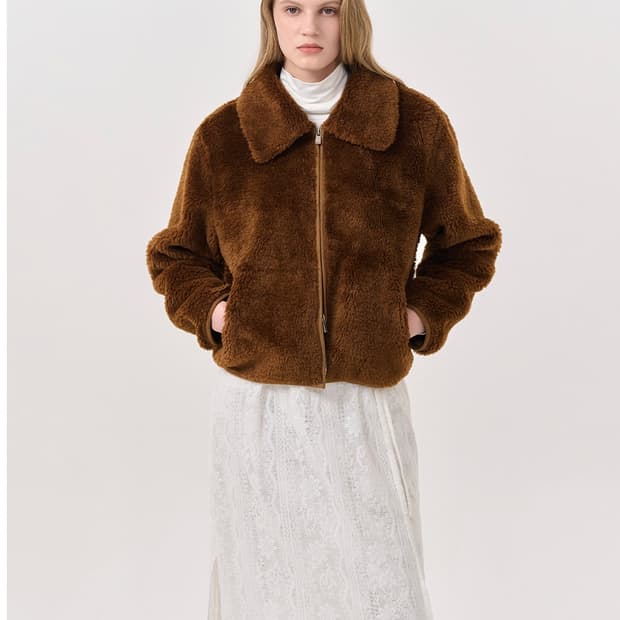 제너럴아이디어 집업 퍼자켓