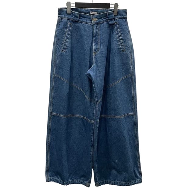 WILLY CHAVARRIA 와이드 데님 팬츠