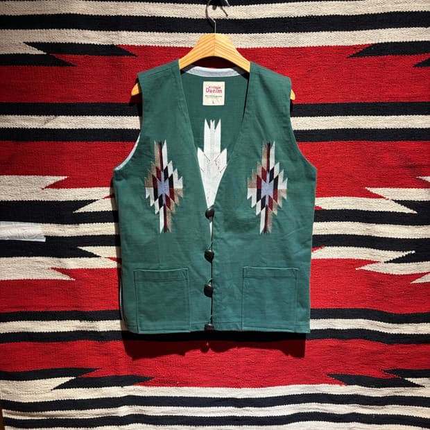 Western chimayo vest / 치마요 웨스턴조끼