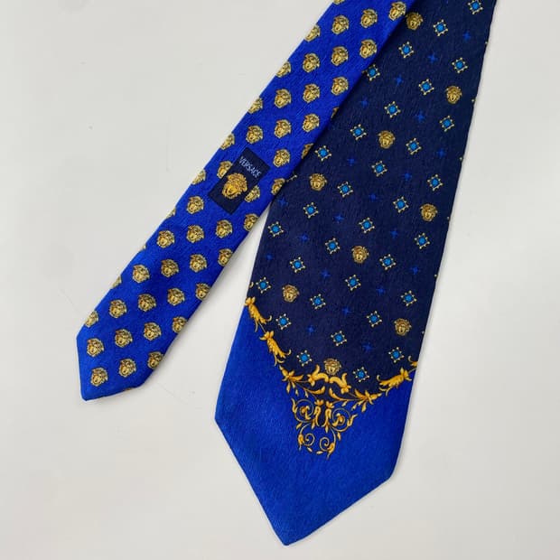 Gianni Versace 베르사체 모노그램 정품 명품넥타이