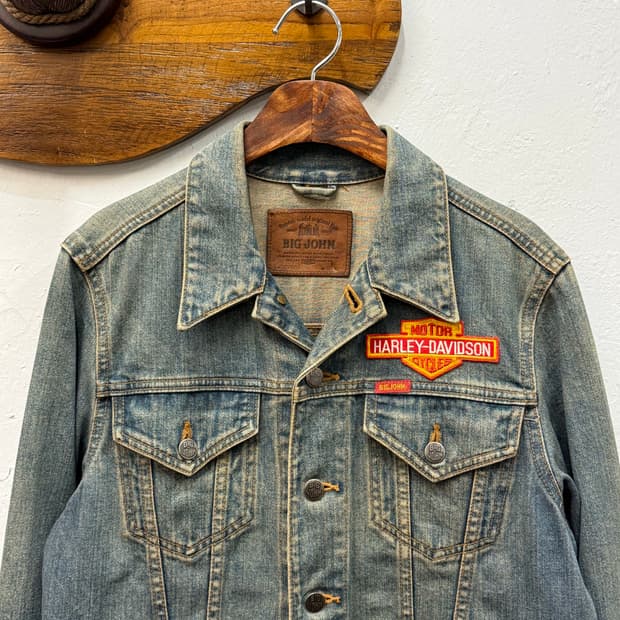 55) Japan Big John Denim Custom Jacket