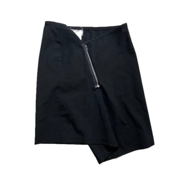 꼼데가르송 사선 비대칭 스커트