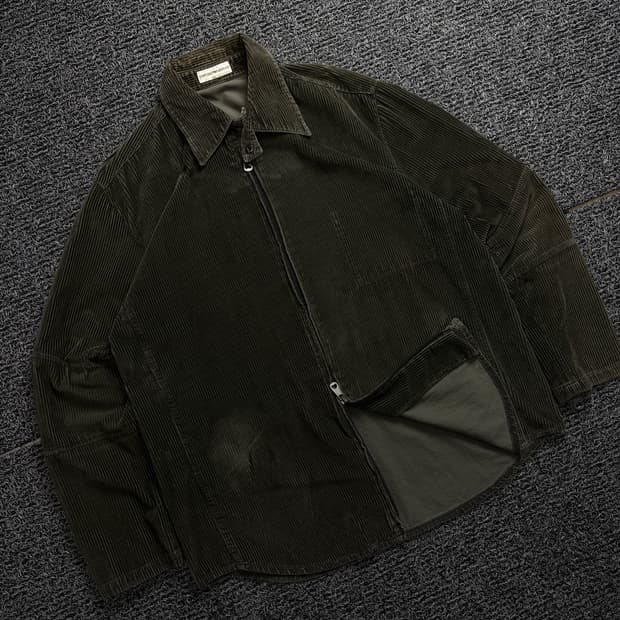 90s 엠포리오 아르마니 아카이브 코듀로이 투웨이 자켓 1910