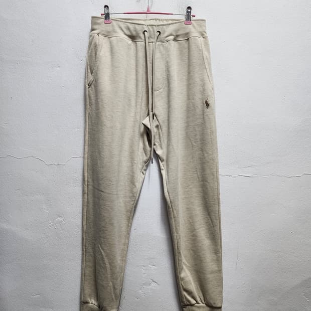 폴로 베이지 스웻팬츠 