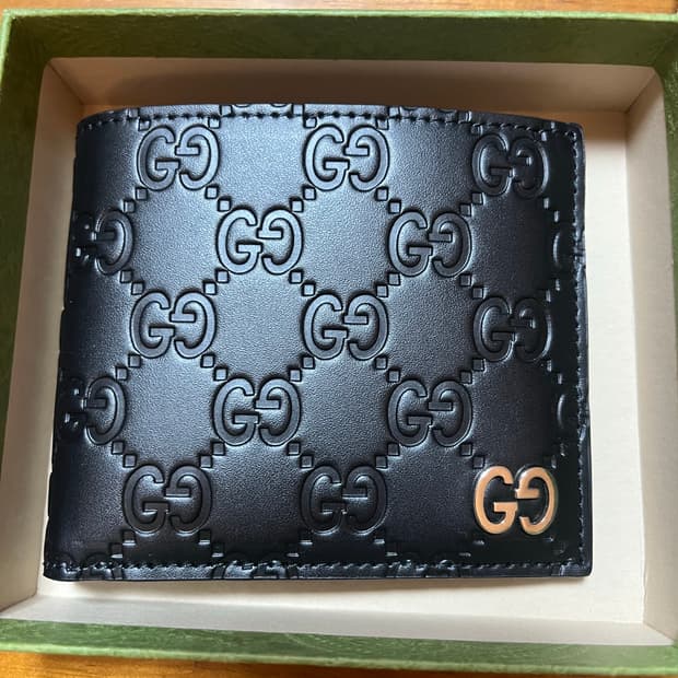 Gucci Signature Wallet Black