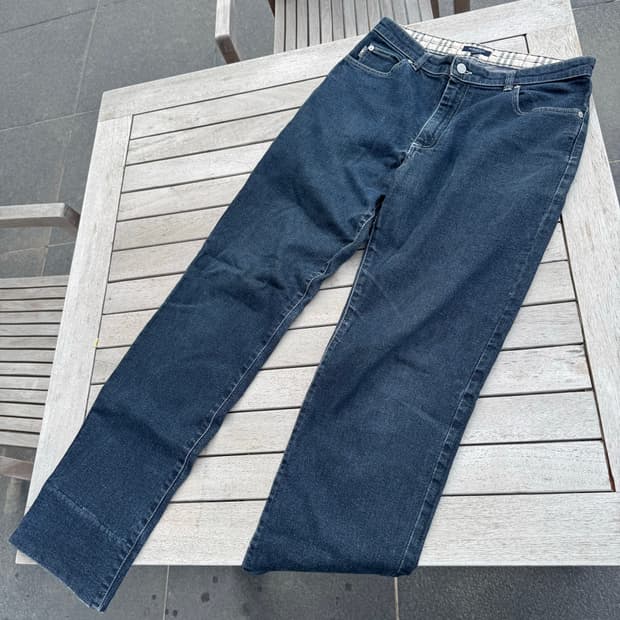 90s 버버리 데님팬츠