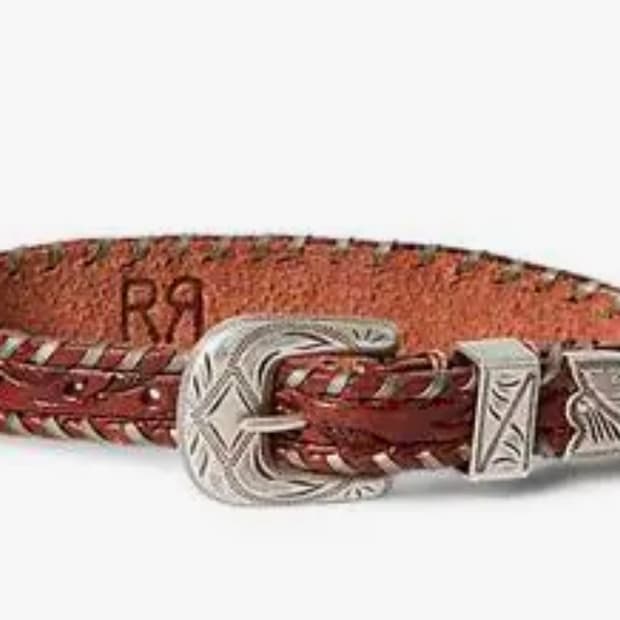 RRL 핸드툴 레더 브레이슬릿